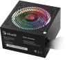 Блок питания Bloody ATX 700W BD-PS700W 80 PLUS WHITE (20+4pin) APFC 120mm fan color LED 6xSATA RTL