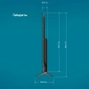 Телевизор LED BQ 65" 65FSU14B Android TV черный/черный 4K Ultra HD 60Hz DVB-T DVB-T2 DVB-C DVB-S2 USB WiFi Smart TV