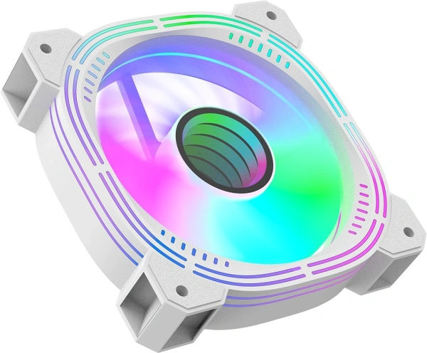 Вентилятор для корпуса Formula Nulight 12 RGB 120х120x25 белый 3-pin 4-pin (Molex) 19.06дБ (NULIGHT 12WH FR) Ret