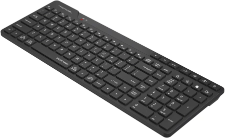 Клавиатура A4Tech FBK27C AS черный USB беспроводная BT/Radio slim Multimedia