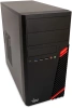 Корпус LinkWorld 727-A IRU черный без БП mATX 2xUSB3.0 audio