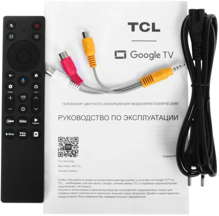 Телевизор QLED TCL 43" 43P7K-UZ черный 4K Ultra HD 60Hz DVB-T DVB-T2 DVB-C DVB-S DVB-S2 USB WiFi Smart TV