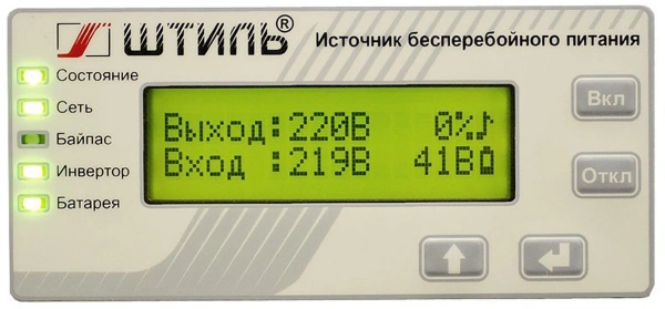 Источник бесперебойного питания Штиль SW500L 400Вт 500ВА серый