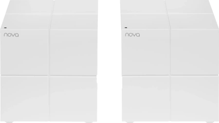 Роутер беспроводной Tenda NOVA MW6 (MW6(2-PACK)) AC1200 10/100/1000BASE-TX белый (упак.:2шт)