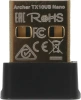 Сетевой адаптер Wi-Fi + Bluetooth TP-Link Archer TX10UB Nano AX900 USB 2.0 (ант.внутр.)