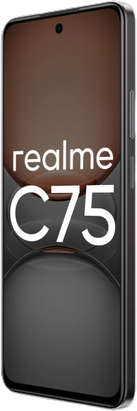 Смартфон Realme RMX3941 C75 256Gb 8Gb черный моноблок 3G 4G 2Sim 6.72" 1080x2400 Android 14 50Mpix 802.11 a/b/g/n/ac NFC GPS GSM900/1800 GSM1900 Protect A-GPS microSD max2048Gb