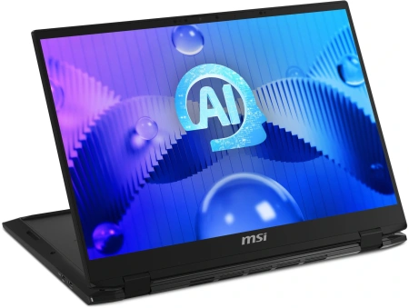 Ноутбук MSI Summit E16 AI Studio A1VETG-017RU Core Ultra 7 155H 16Gb SSD1Tb NVIDIA GeForce RTX4050 6Gb 16" IPS Touch QHD+ (2560x1600) Windows 11 Pro black WiFi BT Cam (9S7-159621-017)