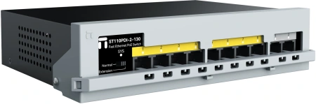 Коммутатор Netis ST110PDI-2-130 10x100Мбит/с 8PoE 130W неуправляемый