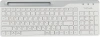 Клавиатура A4Tech FBK25 белый/серый USB беспроводная BT/Radio slim Multimedia (FBK25 WHITE)