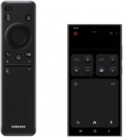 Телевизор QLED Samsung 85" QE85Q7FAAUXRU Q черный 4K Ultra HD 60Hz DVB-T2 DVB-C DVB-S2 USB WiFi Smart TV