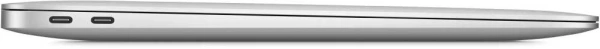 Ноутбук Apple MacBook Air A2337 M1 8 core 8Gb SSD256Gb/7 core GPU 13.3" IPS (2560x1600) macOS silver WiFi BT Cam (MGN93LL/A)