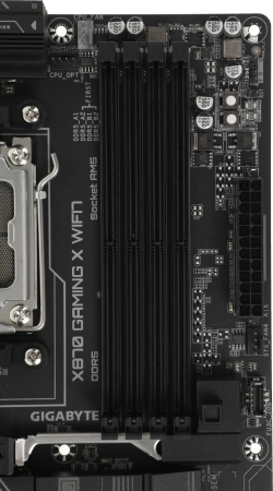 Материнская плата Gigabyte X870 GAMING X WIFI7 Socket AM5 AMD X870 ATX AC`97 8ch(7.1) 2.5Gg RAID+HDMI