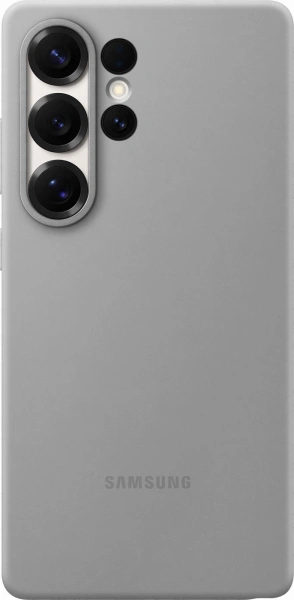 Чехол (клип-кейс) Samsung для Samsung Galaxy S25 Ultra Silicone Case S25 Ultra серый (EF-PS938CJEGRU)