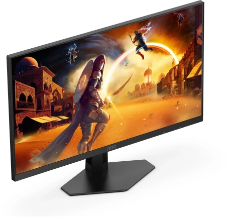 Монитор AOC 23.8" Gaming 24G4XE черный IPS LED 1ms 16:9 HDMI M/M матовая 300cd 178гр/178гр 1920x1080 180Hz G-Sync FreeSync Premium Pro DP FHD 3.48кг
