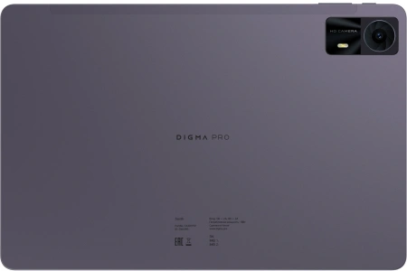 Планшет Digma Pro Zenith T606 (1.8) 8C RAM8Gb ROM128Gb 11" IPS 1920x1200 4G Android 14 графит 13Mpix 5Mpix BT WiFi microSD 1Tb 8000mAh 298hrs