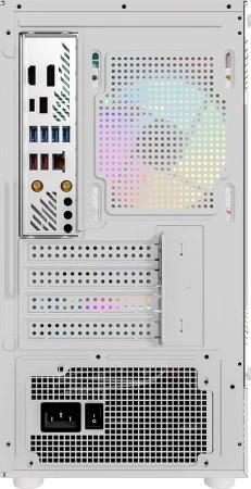 Корпус Formula Crystal Z1CM белый без БП mATX 5x120mm 1xUSB3.0 audio bott PSU