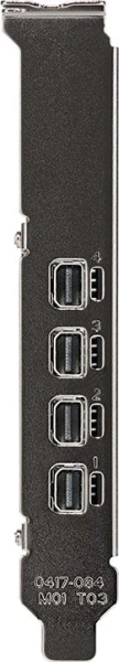 Видеокарта PNY PCI-E 3.0 T1000 NVIDIA T1000 4Gb 128bit GDDR6 1065/10000 mDPx4 HDCP Bulk low profile