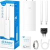 Роутер беспроводной Cudy LT700 OUTDOOR AC1200 10/100/1000BASE-TX/4G cat.6 белый