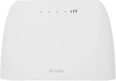 Роутер беспроводной Tenda 4G03 N300 10/100BASE-TX/4G cat. 4 белый