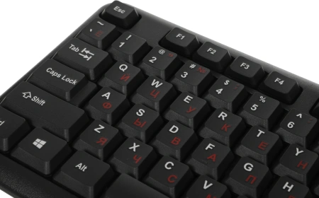 Клавиатура Оклик 90MV2 черный USB (1185967)