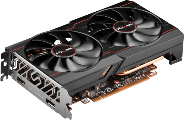 Видеокарта Sapphire PCI-E 4.0 11314-07-20G RX 6500XT Gaming OC Pulse AMD Radeon RX 6500XT 4Gb 64bit GDDR6 2685/18000 HDMIx1 DPx1 HDCP Ret