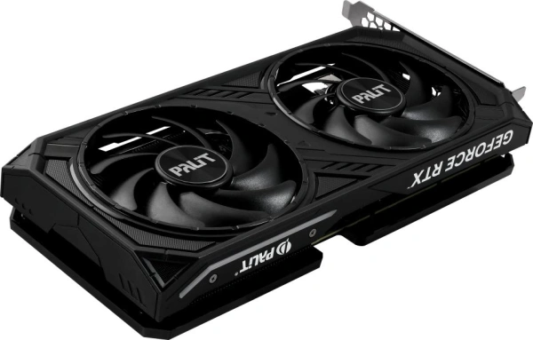 Видеокарта Palit PCI-E 4.0 PA-RTX4060TI DUAL NVIDIA GeForce RTX 4060TI 8Gb 128bit GDDR6 2310/18000 HDMIx1 DPx3 HDCP Ret