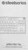 Клавиатура Steelseries Apex Pro TKL механическая черный USB for gamer LED (подставка для запястий) (64856)