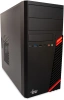 Корпус LinkWorld 727-A IRU черный без БП mATX 2xUSB3.0 audio
