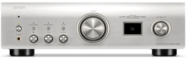 Усилитель Интегральный Denon PMA-1700N стерео полупроводниковый серебристый