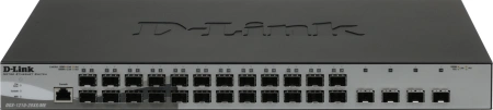 Коммутатор D-Link DGS-1210-28XS/ME/B2A (L2) 24SFP 4SFP+ управляемый