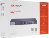 Коммутатор Hikvision DS-3E1526P-SI (L2) 24x1Гбит/с 2xКомбо(1000BASE-T/SFP) 2SFP 24PoE 370W управляемый