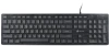 Клавиатура Оклик 550ML черный USB slim Multimedia LED (1061617)