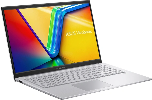 Ноутбук Asus Vivobook 15 X1504VA-BQ2969 Core i3 1315U 16Gb SSD512Gb Intel UHD Graphics 15.6" IPS FHD (1920x1080) без ОС silver WiFi BT Cam (90NB10J2-M03CE0)