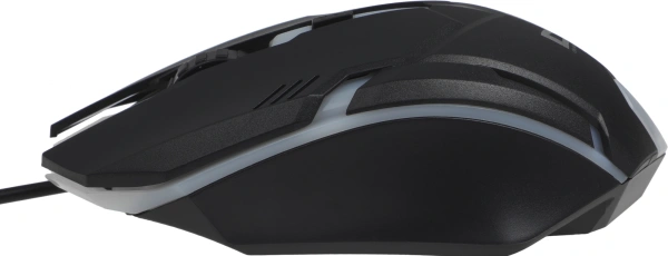 Мышь Defender Cyber MB-560L черный оптическая 1600dpi USB для ноутбука 2but (52560)