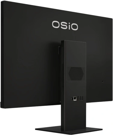 Моноблок Osio BaseLine B240i-002b 23.8" Full HD i3 1115G4 (3) 8Gb SSD256Gb UHDG Windows 11 Pro GbitEth WiFi BT 84W Cam черный 1920x1080 (RUS)