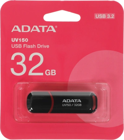 Флеш Диск A-Data 32GB AUV150 AUV150-32G-RBK USB3.0 черный