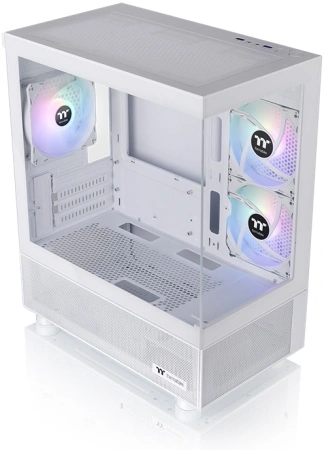 Корпус Thermaltake View 170 TG ARGB белый без БП mATX 5x120mm 2x140mm 1x200mm 2xUSB3.0 audio bott PSU