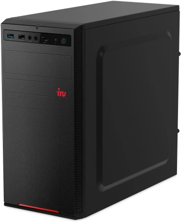 ПК IRU Home 310H6SE MT Cel G6900 (3.4) 8Gb SSD256Gb UHDG 710 FreeDOS GbitEth 400W черный (RUS) (2023015)