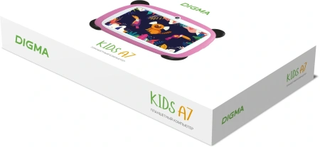 Планшет Digma Kids A7 SC9863A (1.6) 8C RAM2Gb ROM32Gb 7" IPS 1024x600 4G Android 11.0 Go розовый 2Mpix 0.3Mpix BT WiFi microSD 128Gb 2800mAh 140hrs
