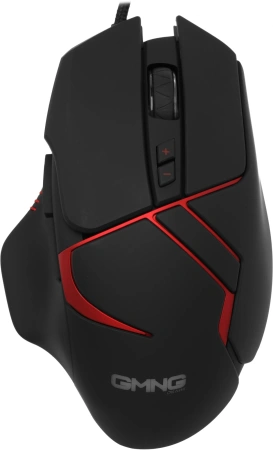 Мышь GMNG 705GM черный оптическая 12000dpi USB для ноутбука 8but (1520848)