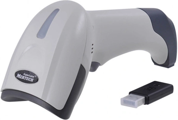 Сканер штрих-кода Mertech CL-2310 HR Superlead 2D беспроводной белый (4839)