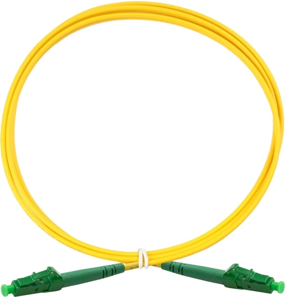 Патч-корд Exegate FC-S-9-LC/APC-LC/APC-2M-LSZH 2м желтый LC simplex-LC simplex (EX295130RUS)