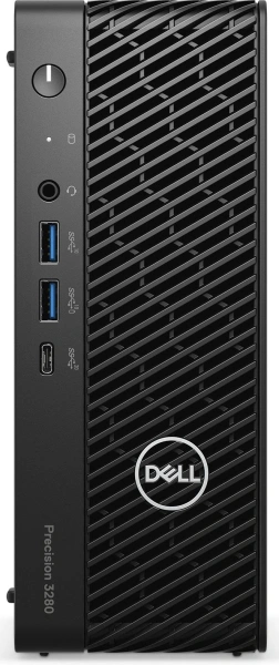 ПК Dell Precision 3280 i5 14500 (2.6) 16Gb SSD512Gb RTX A400 4Gb CR Windows 11 Pro GbitEth 280W мышь клавиатура черный (3280-5641)
