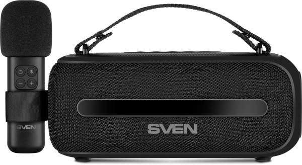 Колонка порт. Sven PS-255 черный 12W 2.0 BT 3600mAh (SV-022563)