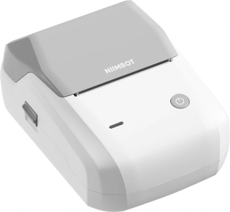 Термопринтер Niimbot B1 (1746887) 203dpi 50мм/с/USB/BT для печ.этик. серебристый