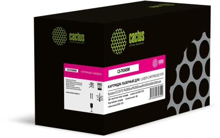 Картридж лазерный Cactus CS-TK5450M пурпурный (3200стр.) для Kyocera ECOSYS PA2600cx/ PA2600cwx/MA2600cfx/ MA2600cwfx с чипом