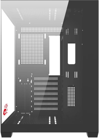 Корпус Bloody CC-122 черный без БП ATX 10x120mm 1xUSB2.0 1xUSB3.0 audio