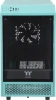 Корпус Thermaltake The Tower 100 Turquoise голубой без БП miniITX 1x120mm 3x140mm 2xUSB3.0 audio bott PSU