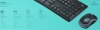 Клавиатура + мышь Logitech MK270 клав:черный мышь:черный USB беспроводная Multimedia (920-004518)