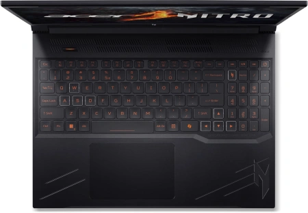 Ноутбук Acer Nitro V 16 ANV16-41-R22R Ryzen 5 8645HS 16Gb SSD512Gb NVIDIA GeForce RTX4050 6Gb 16" IPS WUXGA (1920x1200) без ОС black WiFi BT Cam (NH.QRVCD.003)